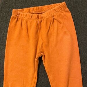 Vibrant Orange Kids Sweatpants
